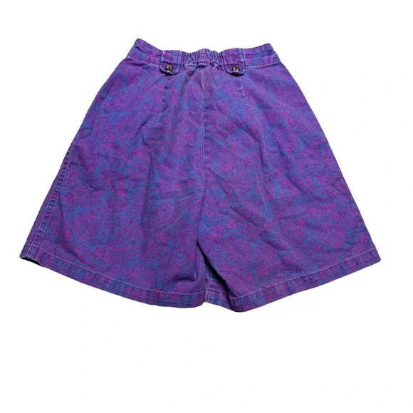 ✨ Vintage L.L. Bean Patterned High Waist Shorts Sz 4 (Fits‎ XS) ✨